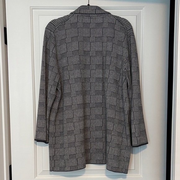 J. Crew Plaid Wool Sweater Blazer - Picture 11 of 11